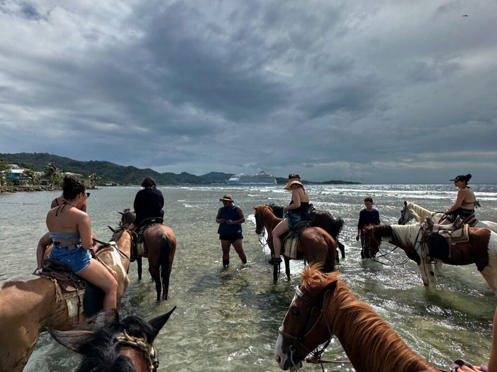 Roatán Horseback Riding Tour with West Bay Beach Day Pass